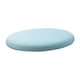 thumbnail image 2 of Cojín de asiento redondo, almohada de meditación, decoración multifunción para el hogar con cremallera, cojín de asiento japonés para jardín y hogar azul, 2 of 8