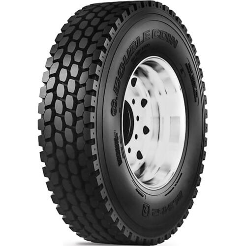11R22.5 14 ply Double Coin RLB400 Closed Shoulder Drive-Position Commercial Radial Truck Tire 