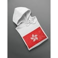 thumbnail image 3 of Hong Kong Flag Design Hoodie Men -Image by Shutterstock, Male Medium, 3 of 4