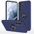 thumbnail image 1 of S21 FE 5G Case, Design for Samsung Galaxy S21FE Phone Cases with Screen Protector Ring Holder,Stand Kickstand Slim, 1 of 5