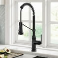 thumbnail image 5 of Kraus Kpf-4110 Allyn 1.8 GPM Single Hole Pre-Rinse Pull Down Kitchen Faucet - Stainless, 5 of 7