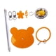 thumbnail image 5 of Dispensador de hilo portátil con pulsera para el cuidado del hilo. El almacenamiento del hilo previene oso naranja, 5 of 9