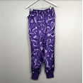 thumbnail image 4 of INC International Concepts Sadie Blooms High-Rise Jogger Pants Purple 2, $80 NWT, 4 of 4