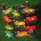 thumbnail image 5 of Guirnalda de luces LED de dinosaurio para niños, lámpara de dinosaurio, regalos de fiesta (sombrero de Navidad de 300CM y 20LED), 5 of 8