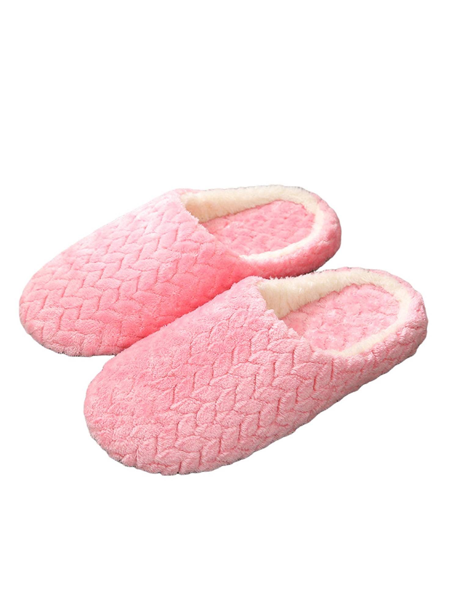 Authentic Disney Women Boy Girl Soft Plush Warm Flat Mules Slippers Scuff Shoes 