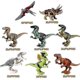 thumbnail image 2 of 8pcs Dinosaur Building Blocks Pterosaur Triceratops Tyrannosaurus Rex Children Assembled Building Blocks, 2 of 4