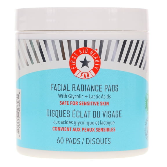 First Aid Beauty Facial Radiance Pads with Glycolic   Lactic Acids  60 ct