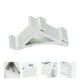 thumbnail image 2 of clips para estantes de congelador, ganchos de soporte para refrigerador, abrazaderas para estantes de refrigerador (aluminio, tamaño 6), 2 of 8