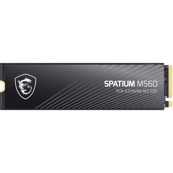 MSI SPATIUM M560 SM560N2TB 2 TB Solid State Drive - M.2 2280 Internal - PCI Express NVMe [PCI Express NVMe 5.0 x4] (spatiumm560pcie5-0nvmem-22tb)