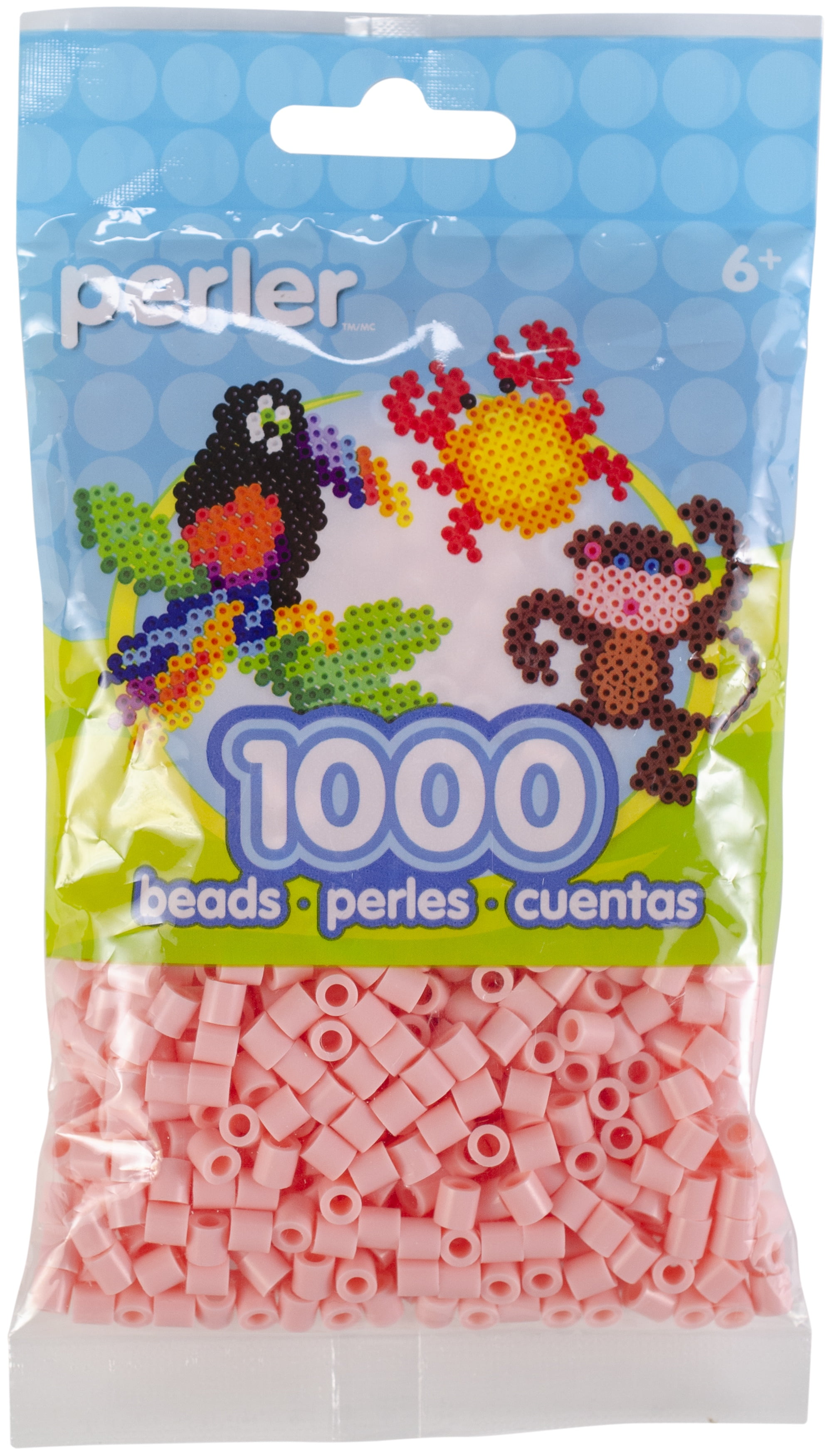 Perler Beads Fuse Beads for Crafts, 1000 pcs, Cranapple 