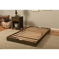 thumbnail image 4 of Kodiak Furniture Boho Wood Pop Up Bed in Walnut Brown with Mattress and Tray, 4 of 5