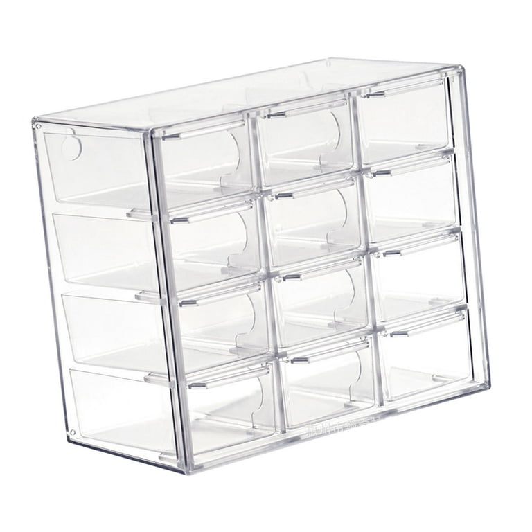 Pin Collection Display, Clear 20 Girds Pin Organizer Acrylic, Dustproof  Acrylic Display Case, Multiple Grid Display Storage Box, Display Box for