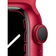thumbnail image 3 of Restored Apple Watch Series 7 (GPS + Cellular 4G LTE, 45mm) (Product) RED Aluminum Case with (Product) RED Sport Band (Refurbished), 3 of 6