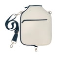 thumbnail image 3 of jinwen Pickleball Racket Cover Shoulder Bag Pouch Racket Case for Practice Training White, 3 of 9
