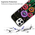 thumbnail image 3 of Colorful Flowers Case Compatible with iPhone 12 Pro Max,Unique Art Design TPU Bumper Cover Case, 3 of 4