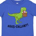 thumbnail image 4 of Inktastic Eggs-cellent Cute Easter T-rex Dinosaur Boys or Girls Toddler T-Shirt, 4 of 5