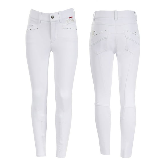 B Vertigo Girls Olivia Silicone Full Seat Breeches