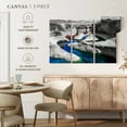 thumbnail image 4 of Elephant Stock Grand Canyon River Pop Wall Art - Horizontal Multi Panel Canvas - Living Room Wall Decor - Nature Multi Panel - Blue And White Decor - 65" x 42", 4 of 4