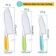 thumbnail image 3 of 3 Piece Kids Kitchen Baking Knife Set, Safe To Use, Firm Grip, Serrated Edges, Kids Knife, Protects Little Chef's , Perfect For Cutting Food And Veget, 3 of 4