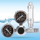 thumbnail image 5 of Regulador de CO2 ANGGREK para Acuario Pantalla de Doble Calibre Con Contador de Burbujas y Válvula de Retención Plata, 5 of 8