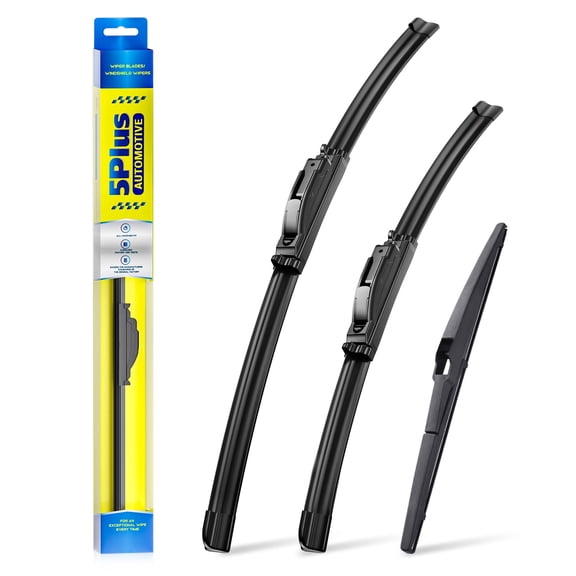 5 PLUS Silicone   Water Repellent Windshield Wiper Blades Compatible with Toyota RAV4 2024-2019 Windshield Wipers,All-Seasons Wiper blades-OEM Quality