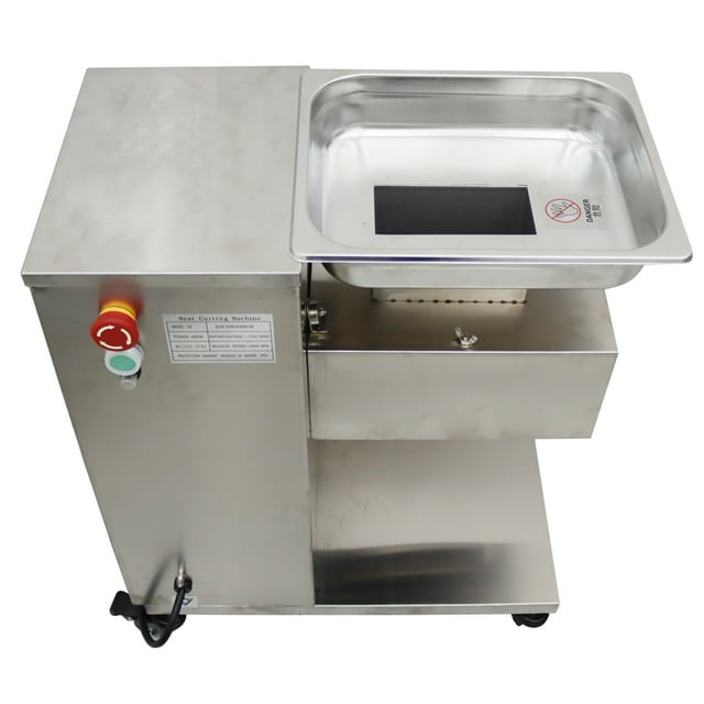 INTBUYING Meat Cutter Slicer Grinder Commercial Electric Cutting Machine Body without Blade QE
