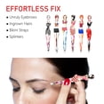 thumbnail image 2 of Eyebrow Tweezers Pinkiou Professional Slant tip Brow Clip Hair Removal Makeup Tool with Printed Beauty Cover Cosmetic 6 style pack of 6 pcs (Bikini), 2 of 8