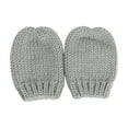 thumbnail image 7 of Visland Unisex Baby Toddler Hat and Mitten Set, Winter Knitted Thick Warm Beanie Cap Gloves for Infant Boys Girls, 7 of 7