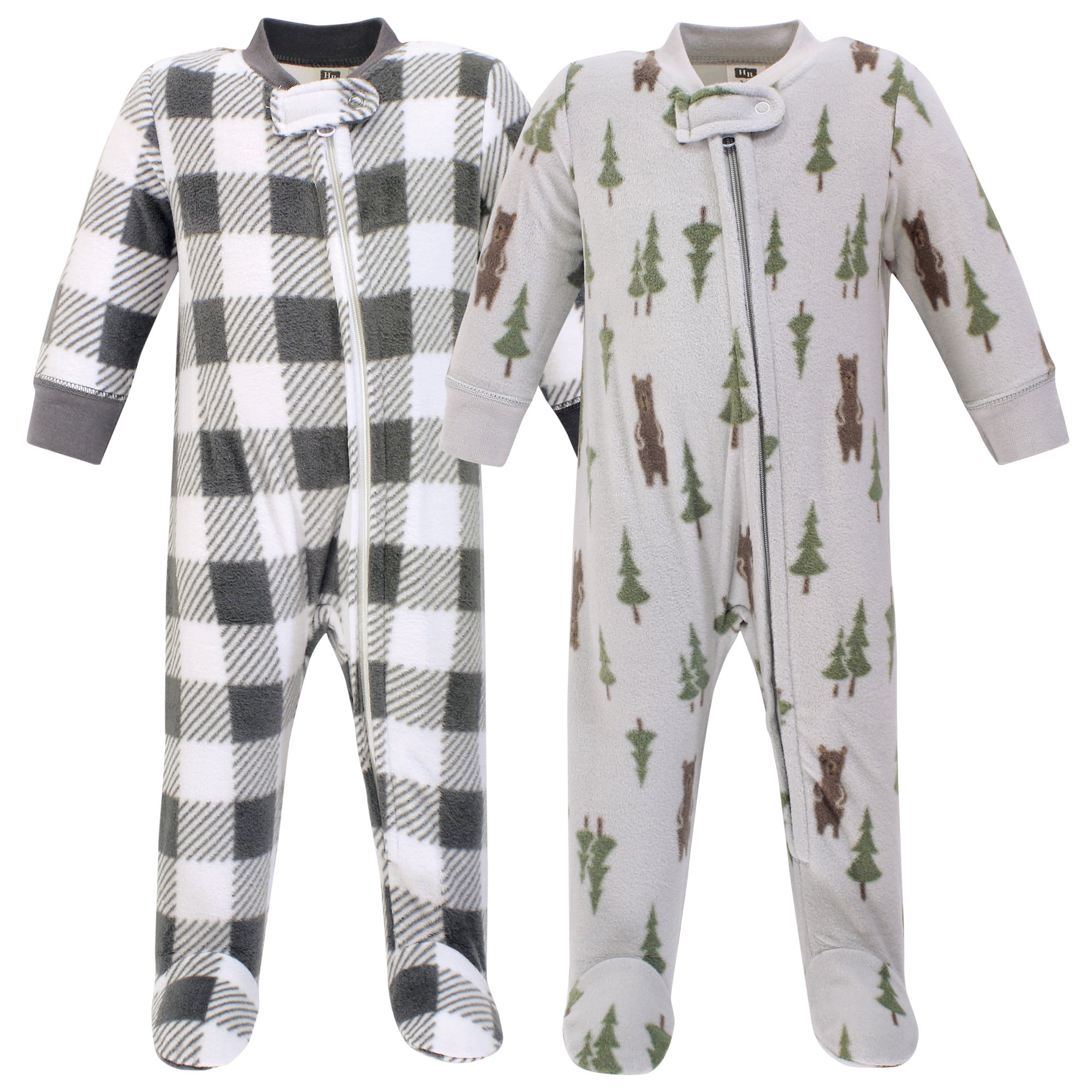 Hudson Baby Hudson Baby Boy or Girl Unisex Fleece Sleep 'N Play, 2
