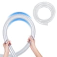 thumbnail image 3 of SUSUchens 25FT Heavy Duty Wire Reinforced PVC Hose 1.5" ID, Flexible Clear Vinyl Tubing with 4 Clamps, High Pressure Dust Collection Transfer Pipe,Vacuum Hose, 3 of 10