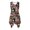 Floral print, variant on HELLHERO Summer Sleeveless Dress, Floral Print Side Pockets Asymmetric Hem Midi Dress, Irregular Hem Round Neck Sundress for Holiday Vacation