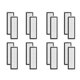 thumbnail image 1 of 16 piezas de filtro Hepa para Xiaomi Dreame Bot W10, piezas de robot de barrido Afortunado Sencillez, 1 of 5