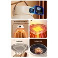 thumbnail image 3 of Secadora de Ropa Portátil, Pantalla Digital de 500 W, 6 temporizadores, Secadora Compacta Pequeña, Secadora de Ropa Eléctrica Con Bolsa Seca Para Vijes, Casa, Aparción, 3 of 7