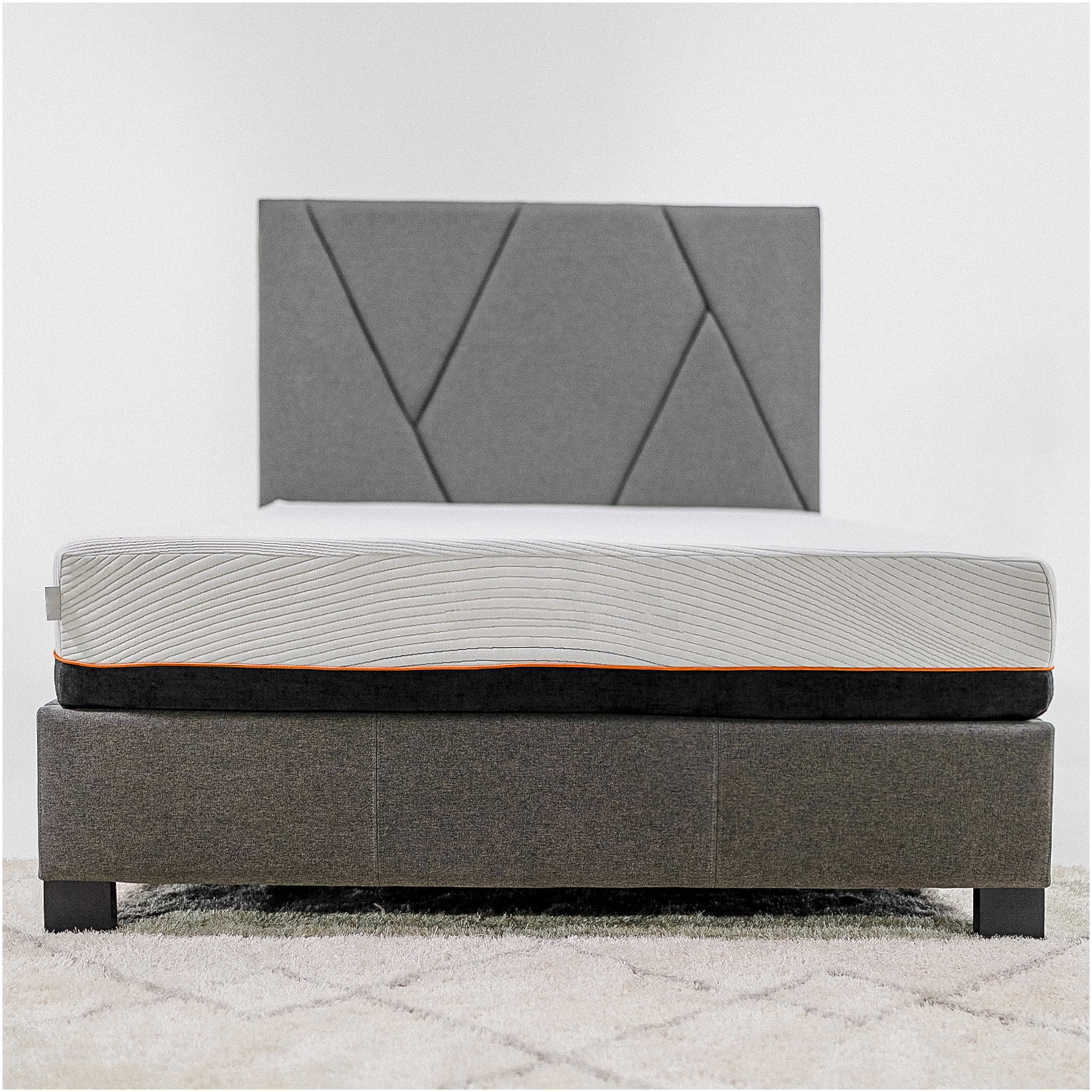 JERFIT 10 Inch California King Cooling Mattress, Copper Infused Memory Foam for Pressure Relief, Medium Firm, CertiPUR-US Certified, Motion Isolation, Breathable Cover