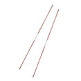 thumbnail image 3 of S SERENABLE 2 Pieces Golf Alignment Stick Golf Alignment Rod for Beginners Golf Training Red, 3 of 9
