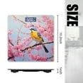 thumbnail image 2 of High Precision Body Weight Scale Smart Bathroom Scales with Large LCD Display(400lbs),Decorative for Bedroom-Yellow And Blue Bird Sitting On Cherry Blossom Tree, 2 of 4