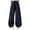 Navy, variant on CPNG Girls Casual Sweatpants Solid Color Wide Leg Elastic Waist Baggy Sweatpants Loose Lightweight Street Style Pants