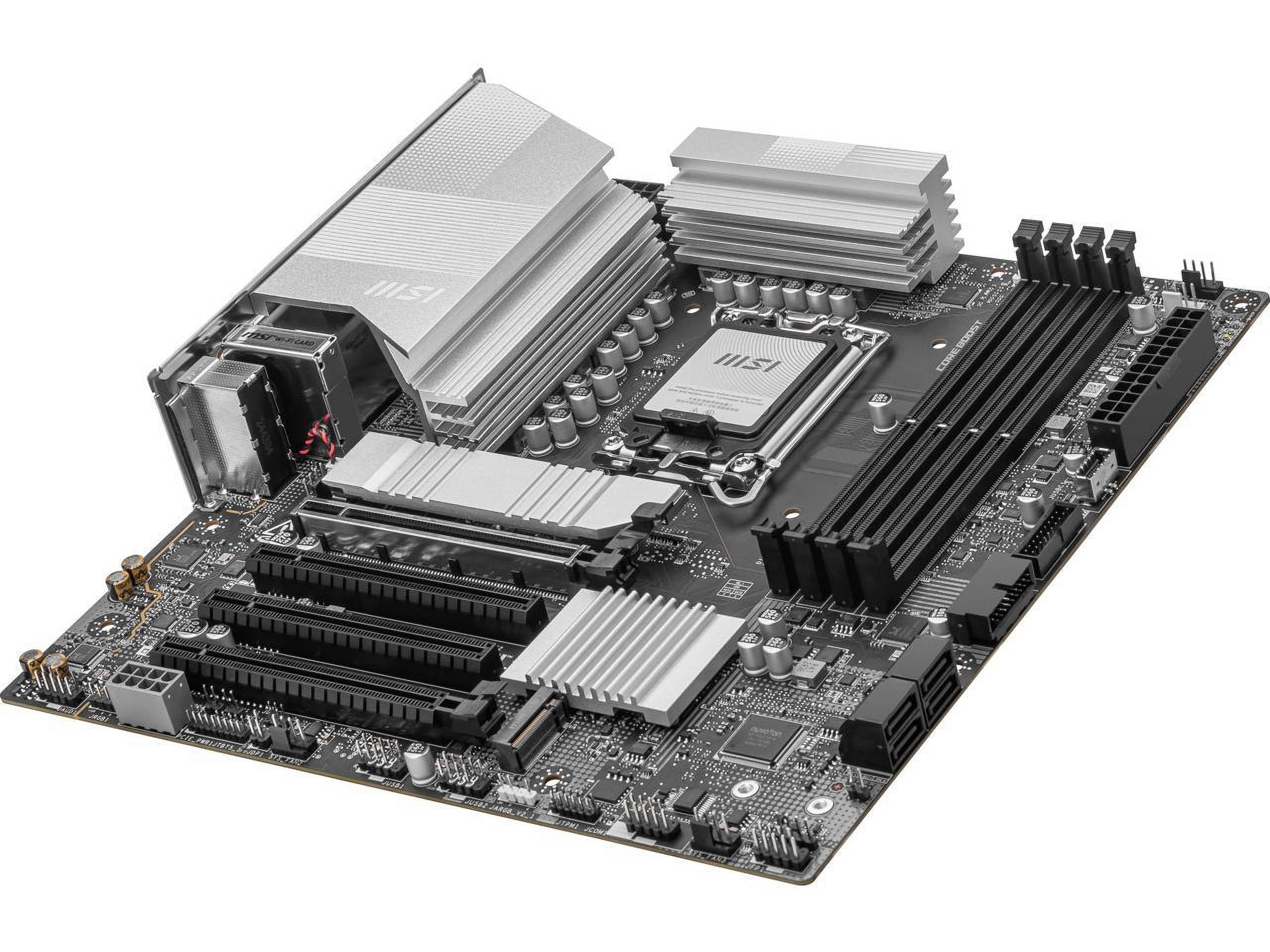 MSI B860M-A WIFI Gaming Desktop Motherboard - Intel B860 Chipset - Socket LGA-1851 - Micro ATX (b860mawifi)