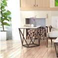 thumbnail image 2 of ZUO Tintern Faux Marble Top End Table in Stone and Antique Brass, 2 of 6