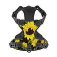 thumbnail image 4 of Lsque Sunflowers In Vintage Dog Harness, No-Pull Pet Harness with 2 Leash Clips, Adjustable Soft Padded Dog Vest with Easy Control Handle for Large Dogs-Small, 4 of 9