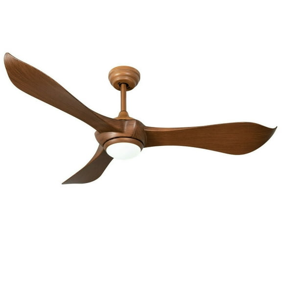 GVN Ceiling Fans, Small Indoor Ceiling Fan,52 Inch Ceiling Fan with Light Reversible DC Motor