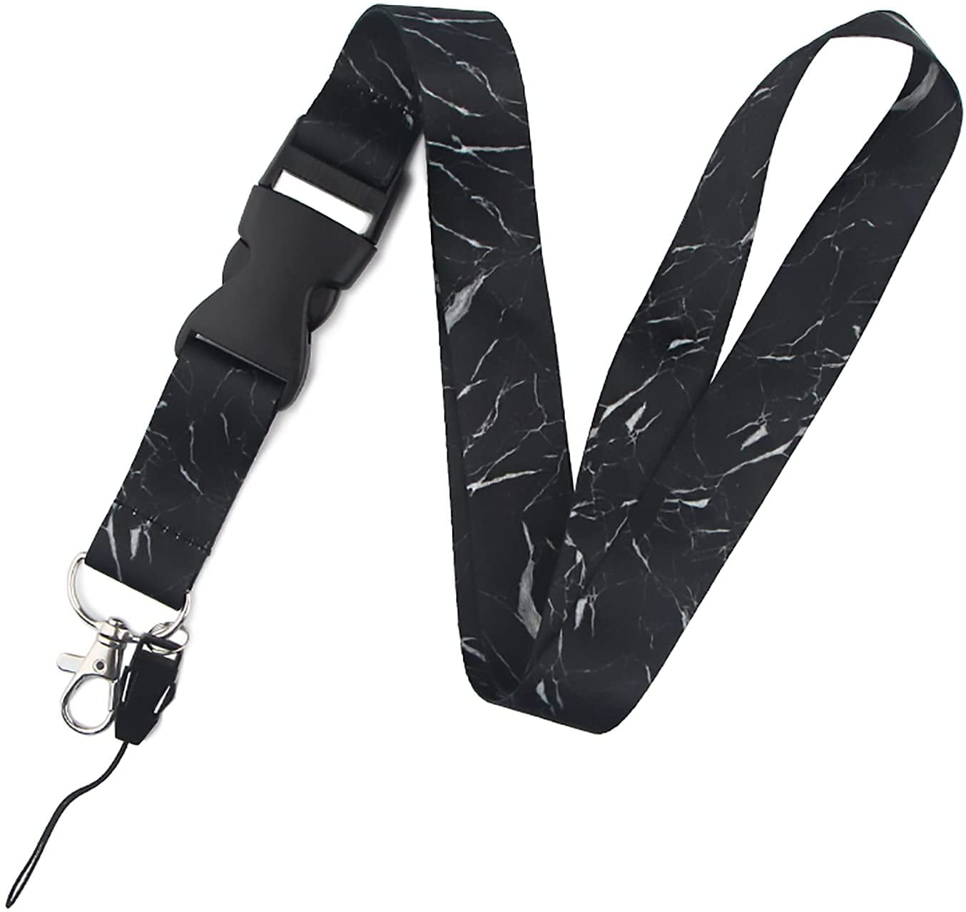 Portallaves Colgante Cordones Cuello Ajustables Werownsgso [2 Unidades] - Hebilla Desmontable, Negro Y Verde Cordon Llaves