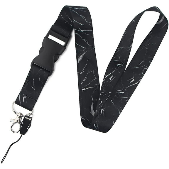 Heldig Keychain Lanyard for Keys for Men Detachable Premium Soft Fabric Neck Lanyard with Removable Buckle