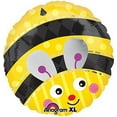 thumbnail image 3 of 7 pc Cute Bumblebee Balloon Bouquet Honey Bee Birthday Buzz Happy Bug Yellow, 3 of 7