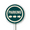 Rounxd-3vv, variant on Eveokoki 9.2x9.2 Inch Round Get Off My Grass Lawn Round Yard Metal Sign Aluminum Stakes Sign Waterproof Road Decoration For Outdoor Use