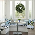 thumbnail image 4 of Simulation Thorn Leaf Wreath Garland, 13 inch Small Door Decoration Wreath for Spring, 4 of 8