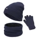 thumbnail image 1 of Conjunto de guantes y de gorro Unisex, do invierno, grueso, térmico, suave, de para , esquiar, clima frío, ciclismo, - Macarena Gorro Bufanda Guantes, 1 of 8