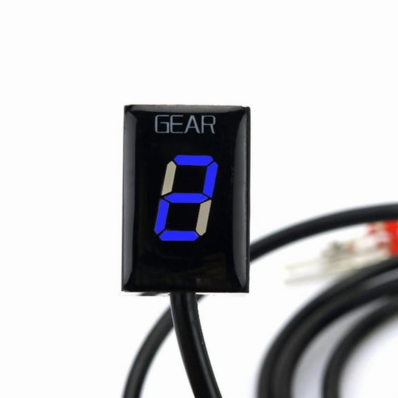 Motorcycle Mount 1-6 Speed Gear Display Indicator for 300 Z750 Z900 Z800 Zx6R S