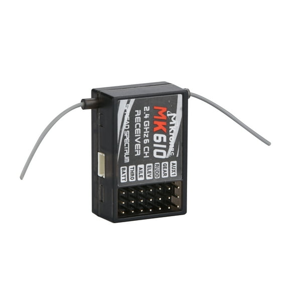 For Spektrum and JR MK610 Receiver 2.4GHz, 6 Channels for Small Electric Models