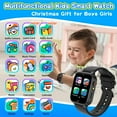 thumbnail image 2 of Kids Games Watch, with 26 Puzzle Games, Touch Screen, HD Camera, Alarm Clock, Toys for Ages 4-12 Years Old.Birthday Gift for Boys Girls (Black), 2 of 7